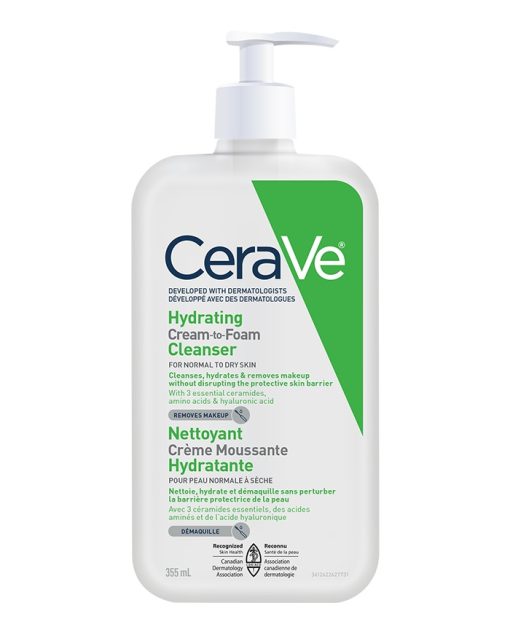 Cerave Cream to Foam Cleanser Canada